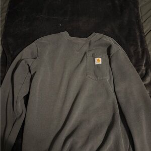 Carhartt Charcoal Pullover with Pocket